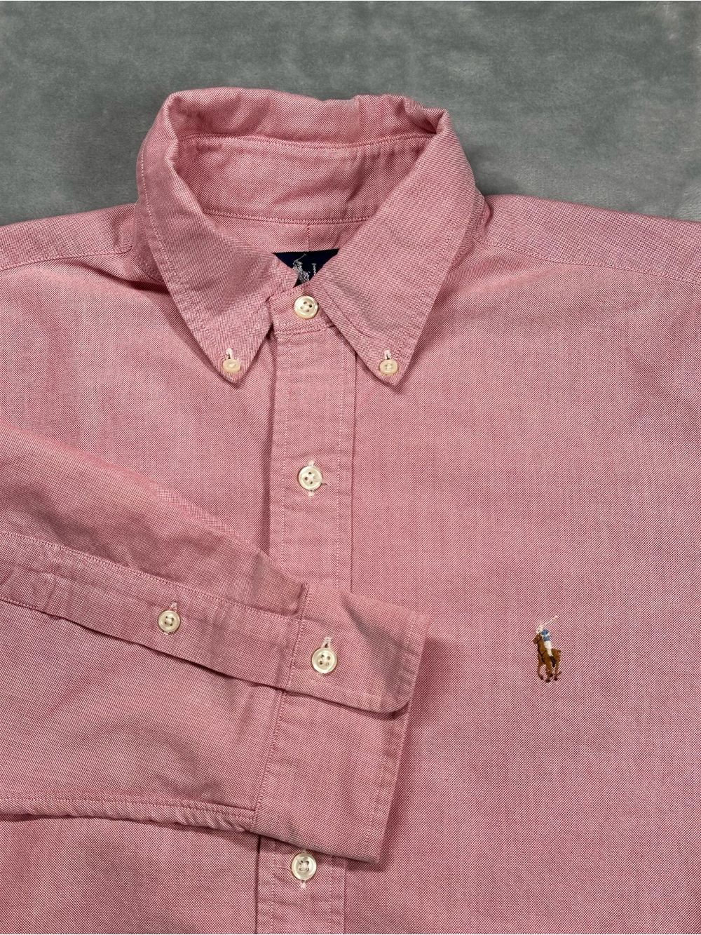 Polo Ralph Lauren Pink Oxford Button Down Shirt 16-33